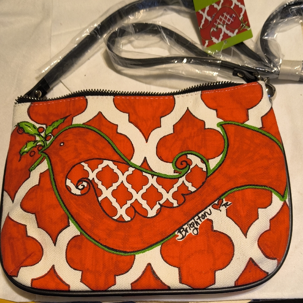 NWT Brighton Love Dove Crossbody Bag